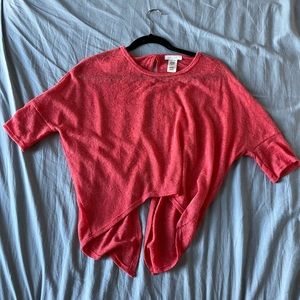 Delia’s Back Cutout Top